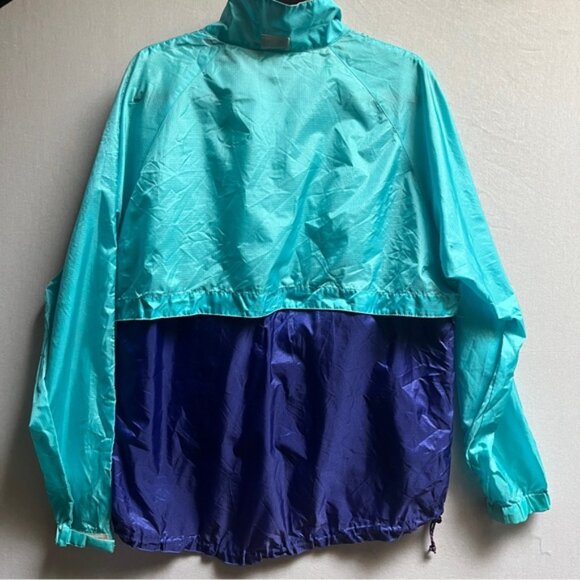 Vintage L.L. Bean colour block pullover nylon jacket Sz M - Picture 3 of 9